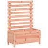 vidaXL Jardini&egrave;re avec support 79x39,5x114 cm bois massif douglas