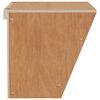 vidaXL Mangeoire &agrave; foin pour lapins 25x18,5x20,5 cm bois massif sapin