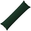 vidaXL Coussin HOUTEN Vert fonc&eacute; 40 x 145 cm Lin synth&eacute;tique