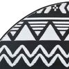 vidaXL Tapis d'extérieur ARAKIL noir Ø200 cm PP
