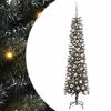 vidaXL Sapin de No&euml;l artificiel Vert 180 cm PVC, plastique et acier