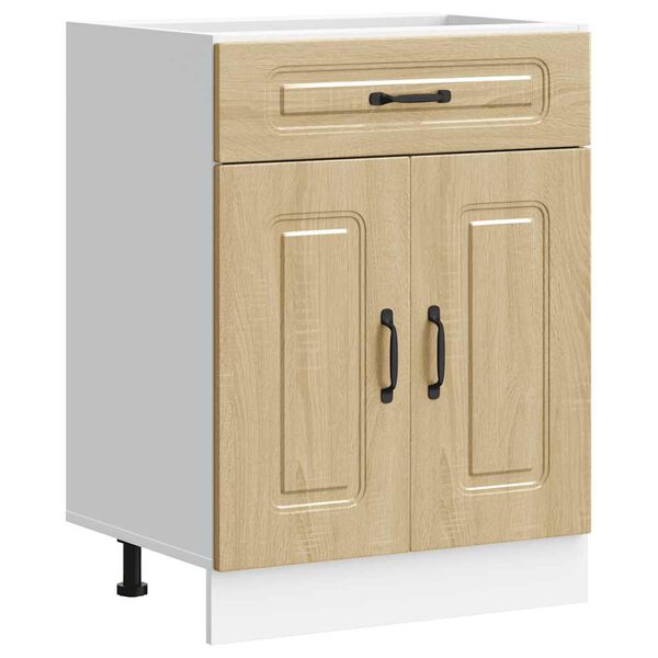 vidaXL Armoire de cuisine Kalmar ch&ecirc;ne sonoma bois d'ing&eacute;nierie