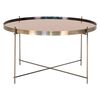 House Nordic Table basse Scarlett 70x40 cm Laiton