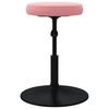 vidaXL Tabouret de massage Velours Rose