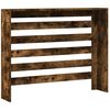 vidaXL Cache-radiateur ch&ecirc;ne fum&eacute; 104x20x82 cm bois d'ing&eacute;nierie