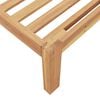 vidaXL Ensemble de Canap&eacute;s Uni 2 pcs Cr&egrave;me Bois d'Acacia Massif