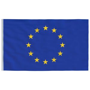 vidaXL Drapeau Union Europ&eacute;enne 90x150 cm