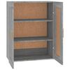 vidaXL Armoire murale sonoma gris 69,5x32,5x90 cm bois d'ingénierie