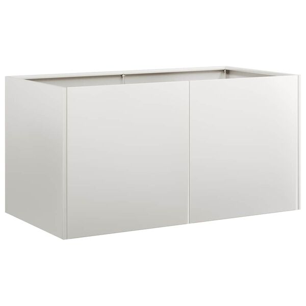 vidaXL Jardini&egrave;re 80x40x40 cm acier inoxydable