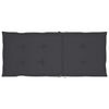 vidaXL Chaises de jardin lot de 2 et coussins anthracite Bois de teck