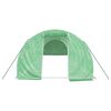 vidaXL Serre avec cadre en acier vert 30 m² 10x3x2 m