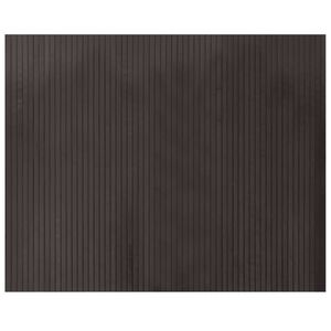 vidaXL Tapis rectangulaire marron foncé 80x100 cm bambou
