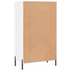 vidaXL Armoire &agrave; chaussure Blanc brillant 60x35x105 cm Bois ing&eacute;nierie