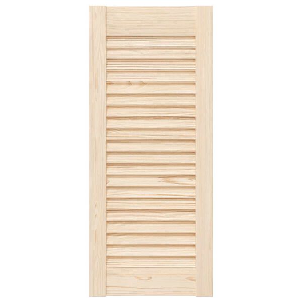 vidaXL Porte d'armoire à persiennes 69x29,5 cm bois de pin massif