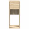 vidaXL Support de tour d'ordinateur et tiroir chêne sonoma 30x44x74 cm