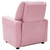 vidaXL Fauteuil inclinable enfants Similicuir Rose