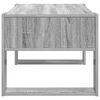 vidaXL Table basse Gris Sonoma 92 x 53 x 45 cm Bois d'ing&eacute;nierie