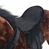 vidaXL Jouet en peluche Cheval Marron fonc&eacute; XXL