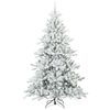 vidaXL Sapin de No&euml;l Artificiel &agrave; Branches Articul&eacute;es Blanc 240 cm