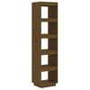 vidaXL Biblioth&egrave;que/Cloison Marron miel 40x35x167 cm Pin solide