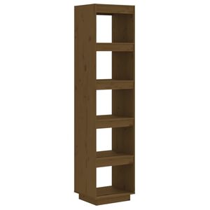 vidaXL Biblioth&egrave;que/Cloison Marron miel 40x35x167 cm Pin solide