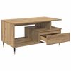 vidaXL Table basse Ch&ecirc;ne artisanal 90 x 49 x 45 cm Bois d'ing&eacute;nierie