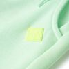 Pantalon de surv&ecirc;tement pour enfants vert vif 140