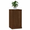 vidaXL Buffets 2 pcs chêne marron 37,5x35,5x67,5 cm bois d'ingénierie