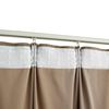 vidaXL Rideaux occultants avec crochets 2 pcs Velours Beige 140x225 cm