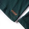 T-shirt pour enfants &agrave; manches longues vert fonc&eacute; 104