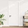 vidaXL Porte int&eacute;rieure ORKDAL Blanc 83 x 211 cm Contreplaqu&eacute;