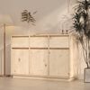 vidaXL Buffet 110x36x75 cm Bois massif de pin