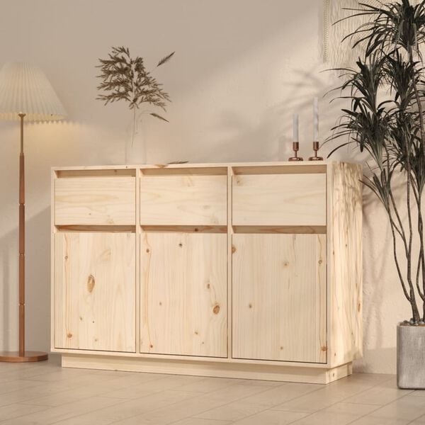 vidaXL Buffet 110x36x75 cm Bois massif de pin