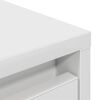 vidaXL Buffet haut blanc 29,5x34x119,5 cm bois d'ing&eacute;nierie