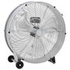 vidaXL Ventilateur tambour avec roue 79 x 37 x 82 cm Aluminium