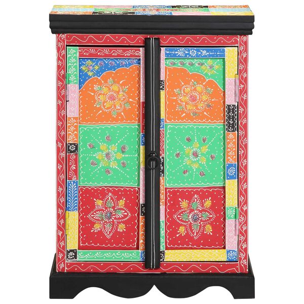 vidaXL Table console avec stockage Multicolore 50 x 30 x 75 cm