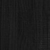 vidaXL Jardinière d'extérieur Noir 110x31x70 cm Bois de pin massif