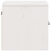 vidaXL Armoires murales 2 pcs Blanc 31,5x30x30 cm Bois de pin massif