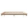 vidaXL Cadre de lit sans matelas 200x200 cm bois massif de pin