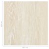 vidaXL Planches de sol 55 pcs Beige 5,11 m&sup2; PVC