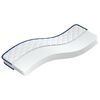 vidaXL Matelas en mousse &agrave; m&eacute;moire de forme 200 x 90 x 17 cm doux