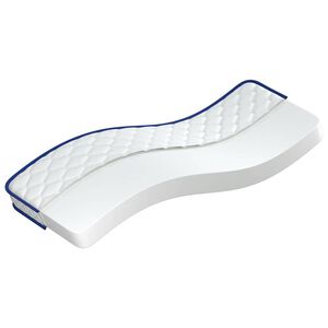 vidaXL Matelas en mousse &agrave; m&eacute;moire de forme 200 x 90 x 17 cm doux