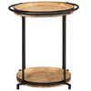 vidaXL Table d'appoint &Oslash;55x60 cm bois de manguier massif