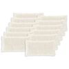 vidaXL Coussin avec oreiller HEERLEN 12 pi&egrave;ces Blanc Fleece PV