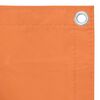 vidaXL &Eacute;cran de balcon Orange 75x600 cm Tissu Oxford