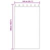 vidaXL Rideaux occultants 2 pcs Vert fonc&eacute; 140 x 260 cm Velours