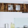 vidaXL Armoire de cuisine Ch&ecirc;ne fum&eacute; 80 x 31 x 40 cm Bois d'ing&eacute;nierie