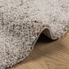 vidaXL Tapis shaggy PAMPLONA poils longs moderne beige &Oslash; 120 cm