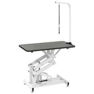 vidaXL Table Toilettage Ajustable Hydraulique pour Chiens Chats Animaux