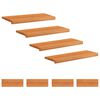 vidaXL Marches d'escalier 8 pi&egrave;ces 70 x 30 x 2 cm Marron Clair